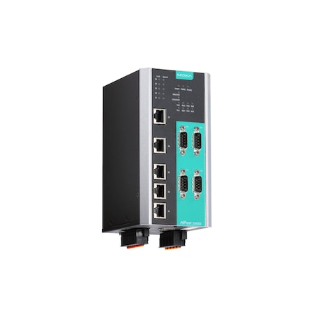 Moxa 4Port 3in1 Device Server, 5Port Mgd Swtch, 10/100M Lan, Nport S9450I-Wv-T NPort S9450I-WV-T